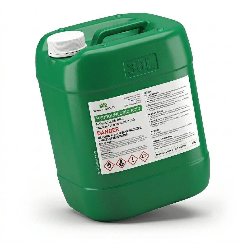 hydrochloric acid