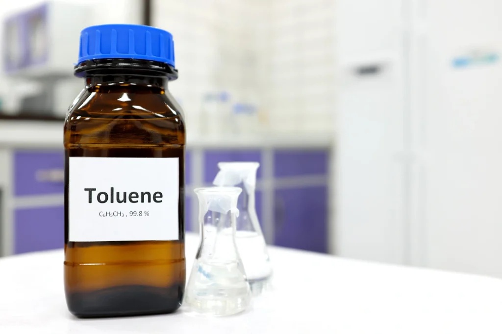 bottle of toluene scaled